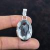 Кулон с ограненным белым топазом, натуральный драгоценный камень, кулон из стерлингового серебра 925 пробы, ручная работа, подвеска с камнем по гороскопу, подарки для нее