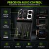 70mm / 2.76in Fader Passive Monitor Controller XLR Interface Volume Mixer  Monitor Setup