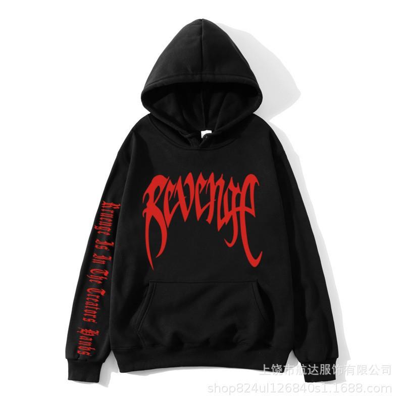 Revenge Rapper XXXTentacion Hoodie Hip Hop Sweatshirt Young Adults