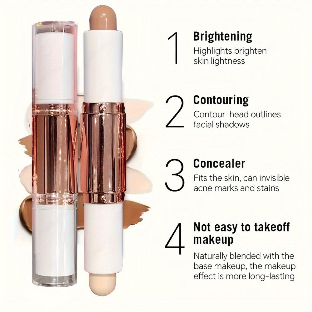 Двусторонний контурный карандаш для контурирования носа, теней, выделения и улучшения макияжа