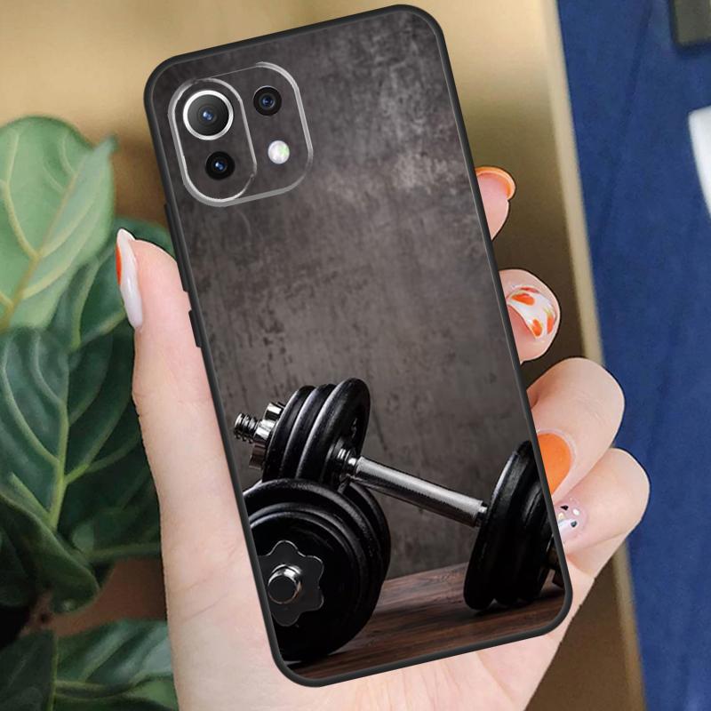 Фитнес-чехол для бодибилдинга и тренажерного зала для Xiaomi 15 14 Ultra 13T 14T 15T Pro 17 Pro Max POCO F8 F7 F5 F6 X5 X6 X7 Pro Чехол