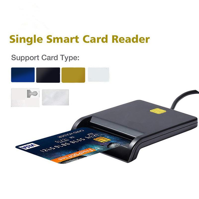 USB-ридер смарт-карт для банковских карт, IC/ID, EMV-ридер, высокое качество, для Windows 7 8 10, Linux OS