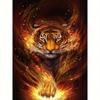 5D Diamond Painting Animal Tiger Full Round Rhinestone Picture Handmade Pcture Of Rhinestone For Home Decors 30x40cm/12x16inch
