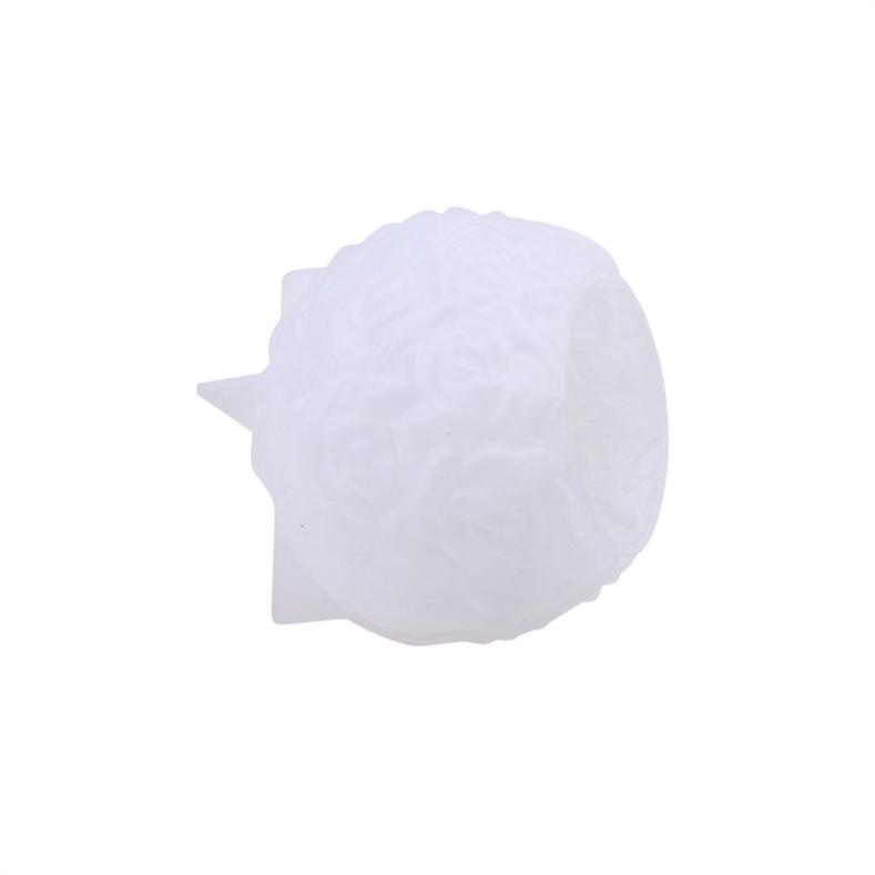 DIY Flower Cluster Candle Molds Handmade Silicone Resin Casting Mold Rose Flowers Epoxy Mold