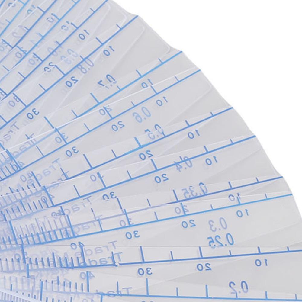20 Leaves Gap Measuring Tool Metric System Metric Feeler Gauge Feeler Gauge Electronics Industry