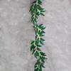 Nordic Style Wall Hanging Fake Willow Leaf Wreath Green Vine Wall Decorations Wedding Decoration Accessories