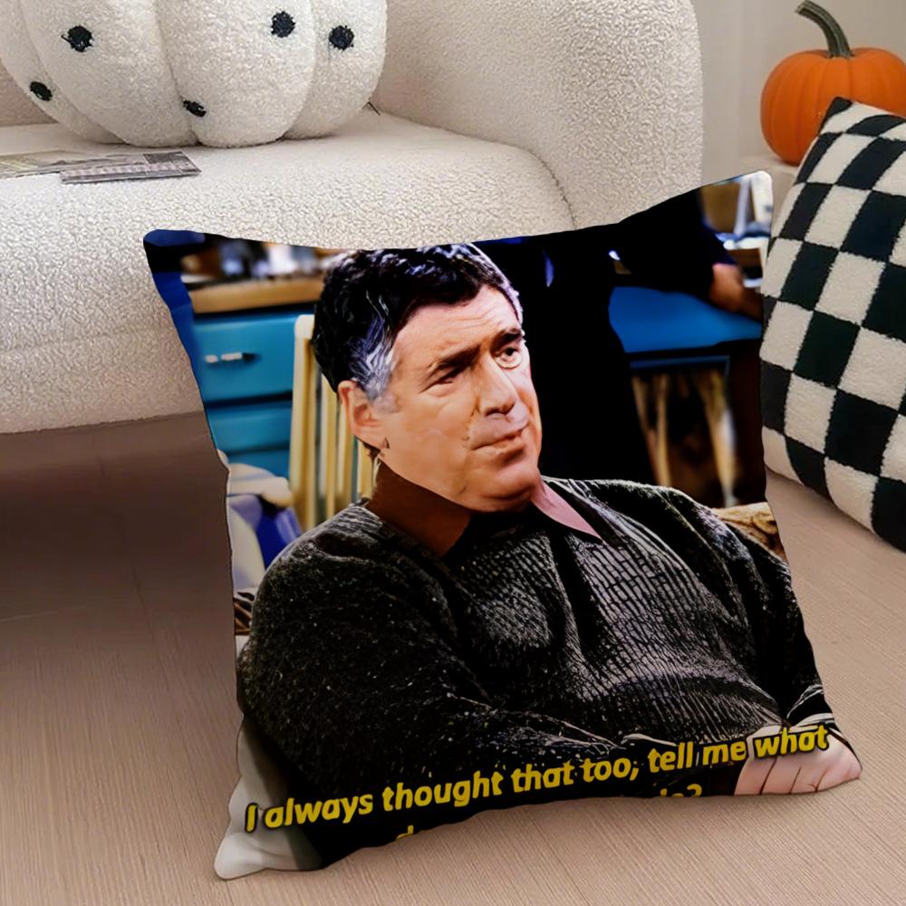 JJack Geller Cushion Cover Linen Pillow Case Soft Breathable Protective Couch Room Decoration