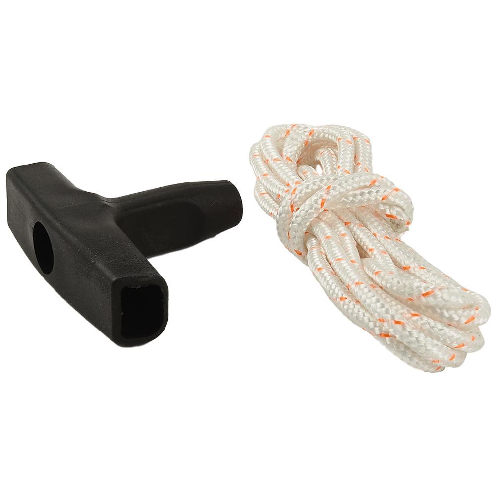 Replacement Pull Cord Rope and Handle for Mountfield Lawnmowers Made from Plastic and Polyester Suitable for Multiple Models