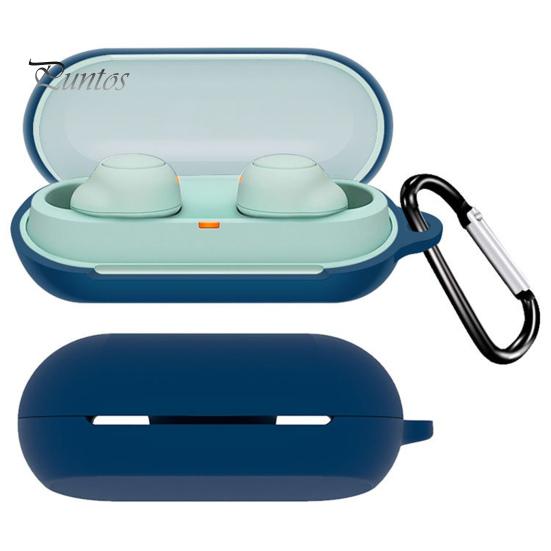 For Sony WF C500 Wireless Bluetooth Silicone Portable Earphone Case Soft Compatible Earbuds Protective Cove