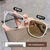 Trendy Chrome Hearts Style Anti-Blue Light Photochromic Glasses for Students & Influencers