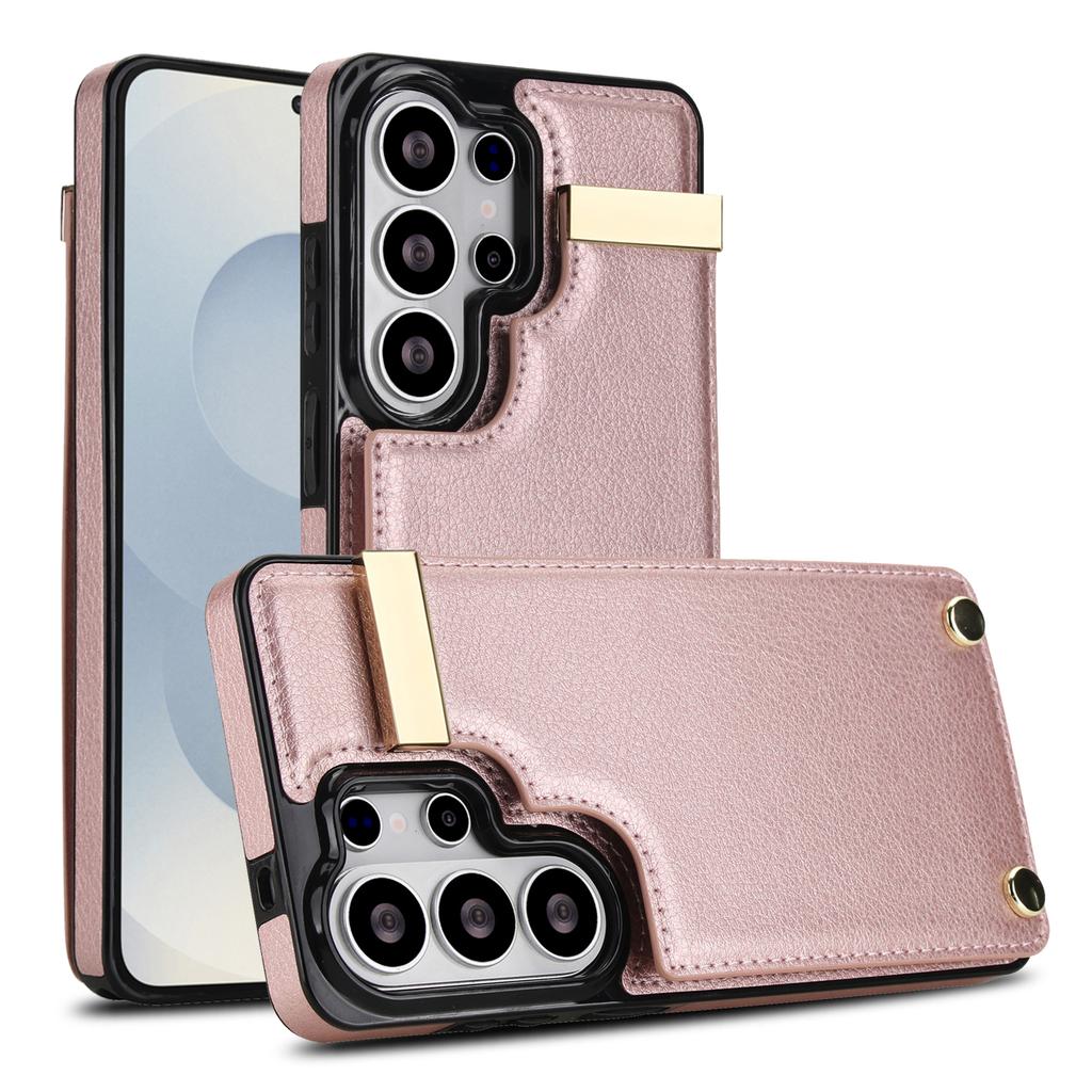 Роскошный кожаный чехол-кошелек для Samsung Galaxy S23 S24 S25 S26 Ultra Plus A56 A55 A15 A54 Держатель для карт Чехол для телефона Защитный чехол