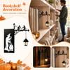 Винтажная книжная полка Подвесной ночник Декоративная полка-лампа для домашней библиотеки