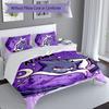 3pcs Custom Name Pokémon Bedding Set,Includes 1 Duvet Cover and 2 Pillowcases,All-season Bedroom Decor