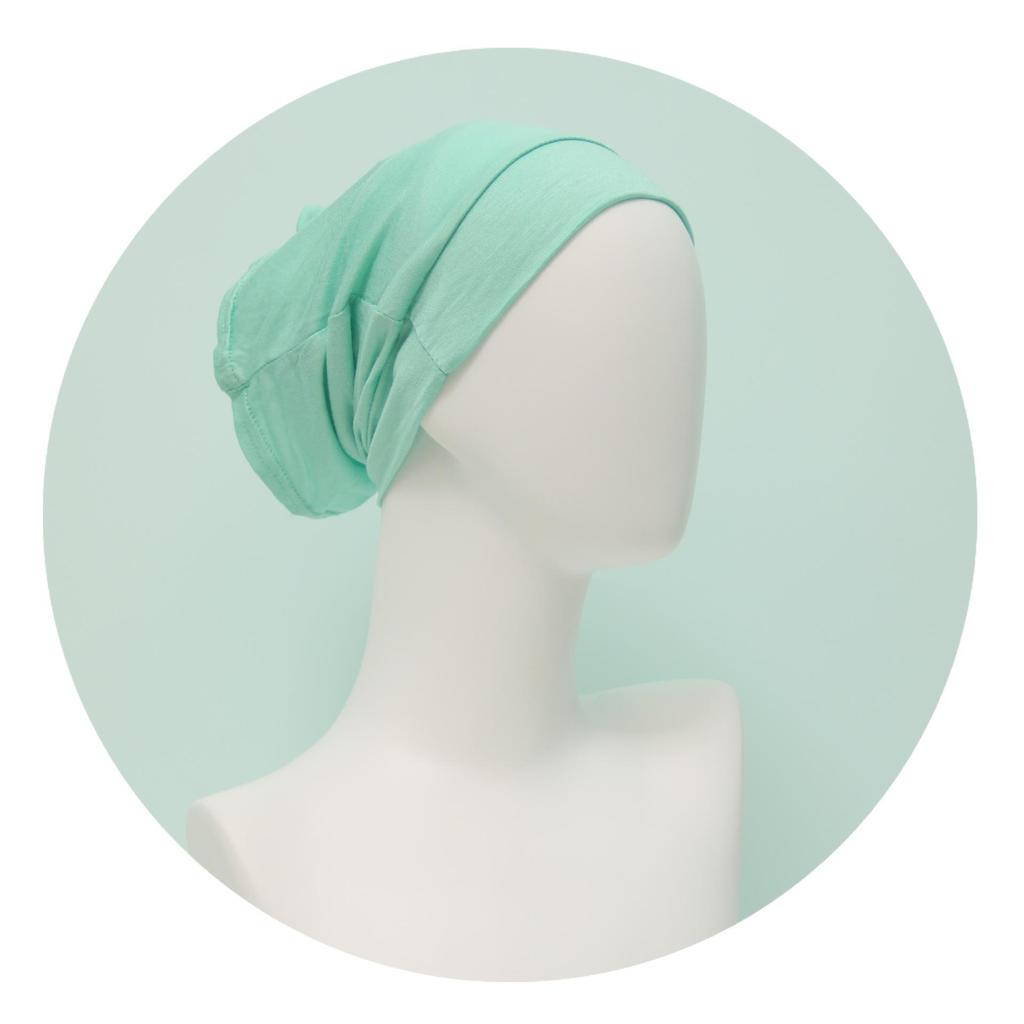Solid Color Modal Bandage Cap Headscarf