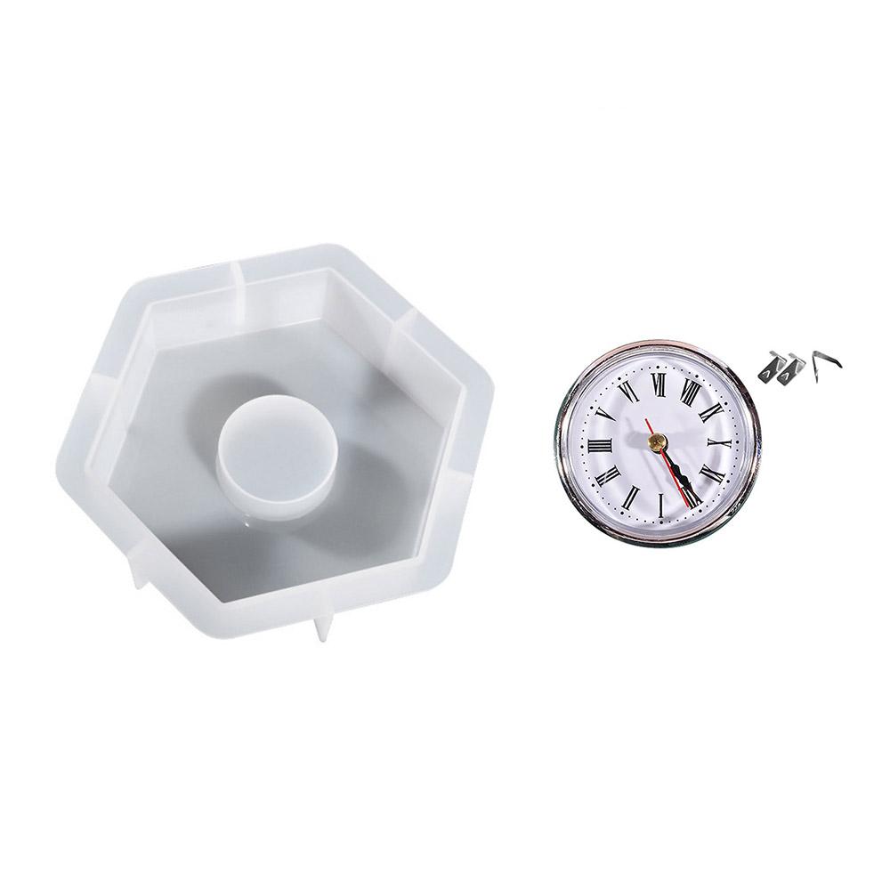 DIY формы из эпоксидной смолы, набор украшений для часов, часы ручной работы, подставка, держатель, силиконовые формы для домашнего офиса, украшение стола