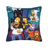 Pillow Case Funny SSimpsons The Scream Parody Custom  Pillow Cover For Wedding Party Home Decor Vintage Pillowcases