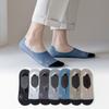 Summer  Socks Hollow Out Mesh Breathable Invisible No Show Sock Slippers Solid Color Silicone Non-slip Low Cut Boat Socks