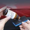 Car Leather Restorer with Sponges 30ml Car Interior Coating Agent Leather Care Solution for Couches Sofas Furniture