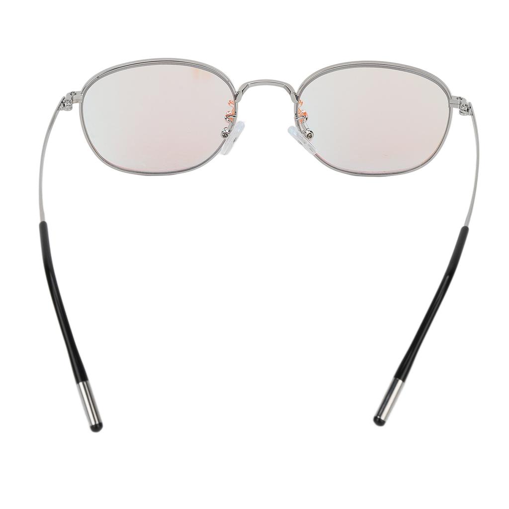 Очки для дальтоников Двустороннее покрытие Очки для дальтоников красного и зеленого цветов для перехода дороги Серебристо-черные