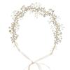 Pearl Bridal Headband Gold/Silver Rhinestone Headpiece Hair Accessories  Spring Festival