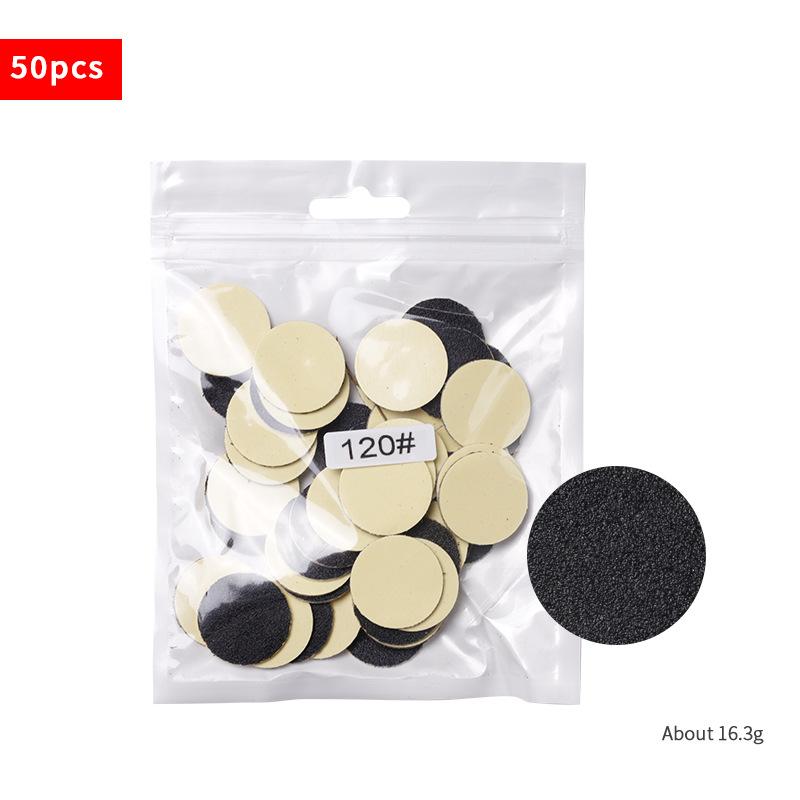 25 мм наждачная бумага для омертвевшей кожи ног, умная пилка для педикюра, гибкий шлифовальный диск, инструмент, сменные насадки, пилки для кутикулы, мозоли