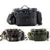 Fishing Tackle Bag Fishing Gear Storage Bag Organizer Waist Bag Messenger Bag Handbag