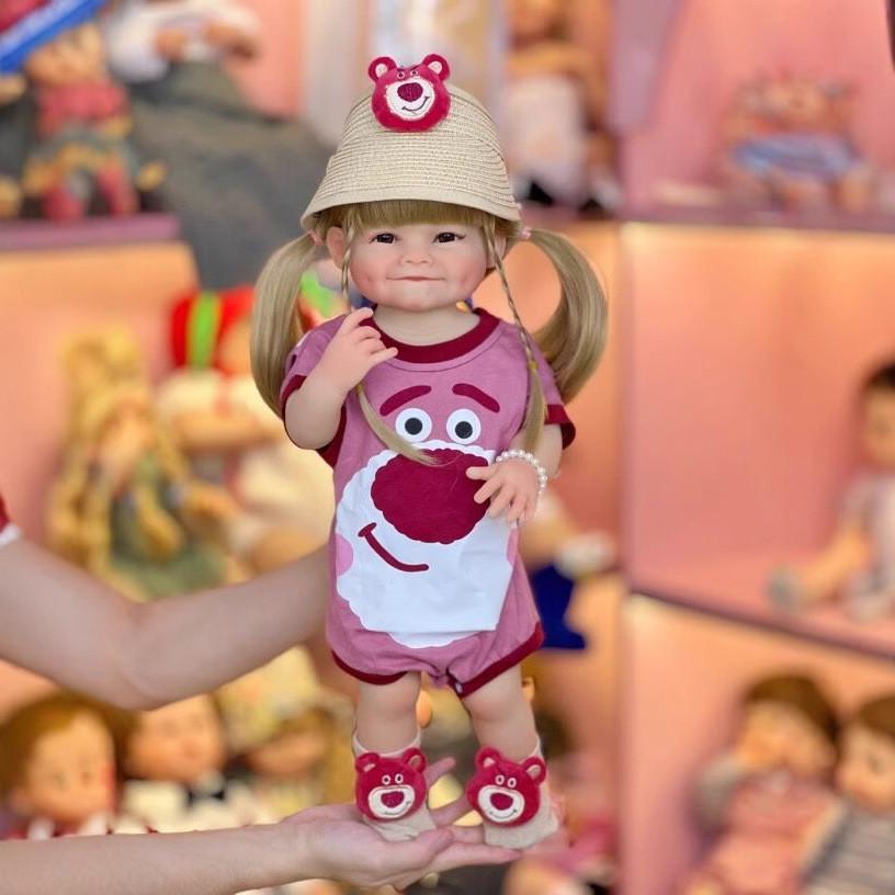 Силиконовая фигура 55 см Реалистичная кукла для коллекционеров и энтузиастов-подарков