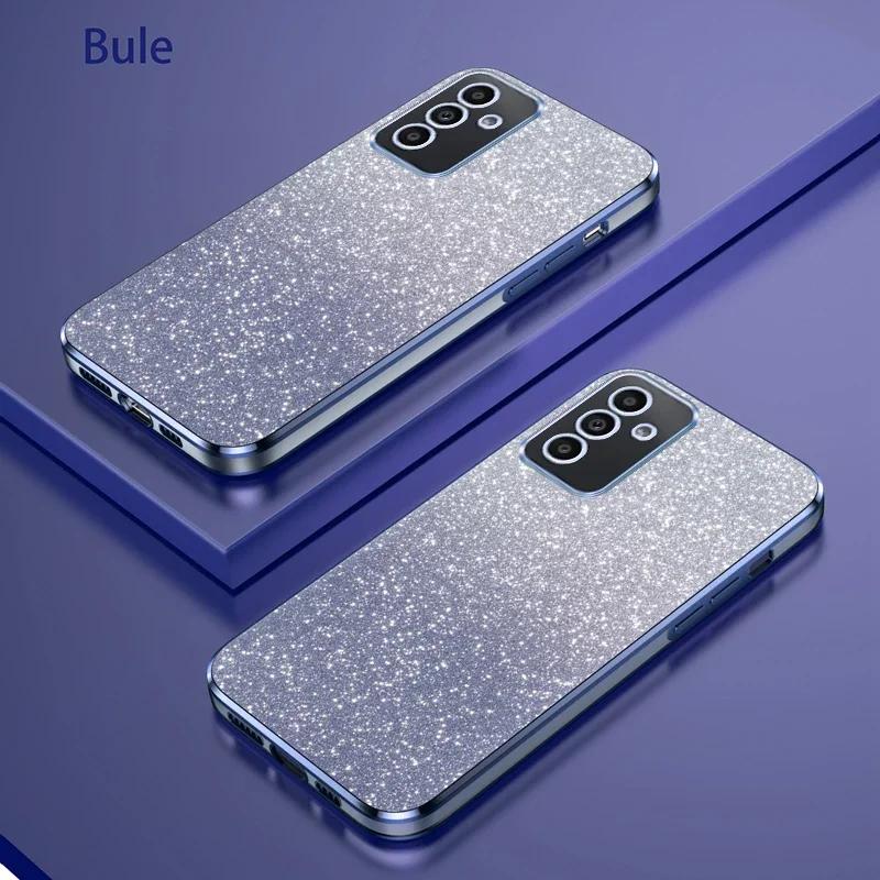 Shiny Glitter Plating Silicone Case for Xiaomi Redmi Note 13C 13R 13 12 Pro Plus 11 11S 10 10S 9S 9 8 Pro Bling Soft Back Cover