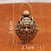 Wutai Mountain Brass Prajnaparamita Sutra Bell Keychain Pendant