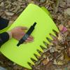 1 Pair Wear-resistant Leaf Catcher Labor-saving Leaf Grabber  for Picking Up Leaves Grass Clippings