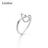 Lindon Classic Copper Alloy Ring Ladies Jewelry Wedding Promise Party Gift