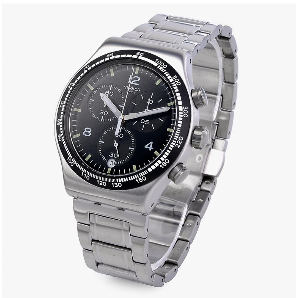Swatch Yvs444gc Core Night Flight Public Уретановые Часы