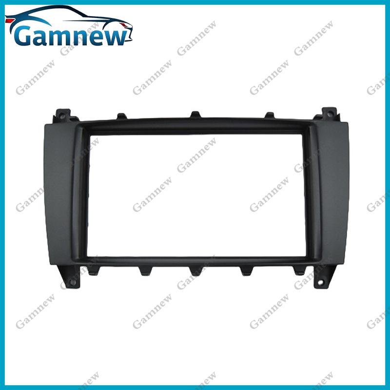 7-дюймовая 2DIN Панель Радио для Автомобиля для Benz W203 2004-2007 CL203 W209 W463 Комплект Рамки Установка Лицевая Панель