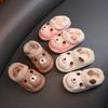 Cute Waterproof Cotton Slippers Women's Winter New Bear Cartoon Home Thickened Non-slip Children's Indoor Cotton Slippers