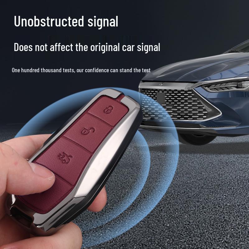 Dolphin Key Case for BYD Cars: Tang, Song, Han EV, Yuan Pro, Destroyer 05