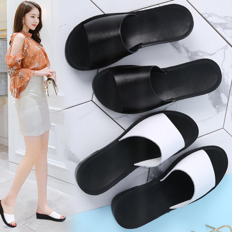 Summer Women's Wedge Flat Slip-on Slippers