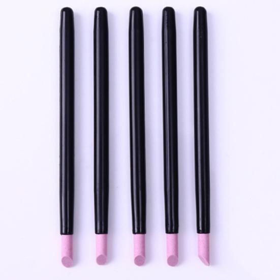 5шт Pro кварцевый скраб для ногтей ручка-толкатель триммер для удаления кутикулы маникюрный инструмент