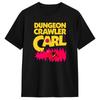Потрясающая Аниме Футболка Carl Dungeon Crawler Мужская С Круглым Вырезом Хлопковые Футболки Короткий Рукав Одежда Больших Размеров