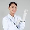 Clean Knoll Left and Right 3D Alpha Latex Powder 500 Less Clean Room [AS ONE] Gloves, Separated, Structure, Free, Economy, Pairs, L, Fit, Grip,