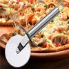 1PC Stainless Steel Kitchen & Dining Accessories Pastry Pasta Dough Crimper Round Pizza Cutter