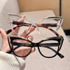 Y2k Popular Vintage Anti Blue Light Optical Cat Eye Glasses Women Luxury Brand Designer Myopia Prescription Sexy Eyewear Frame