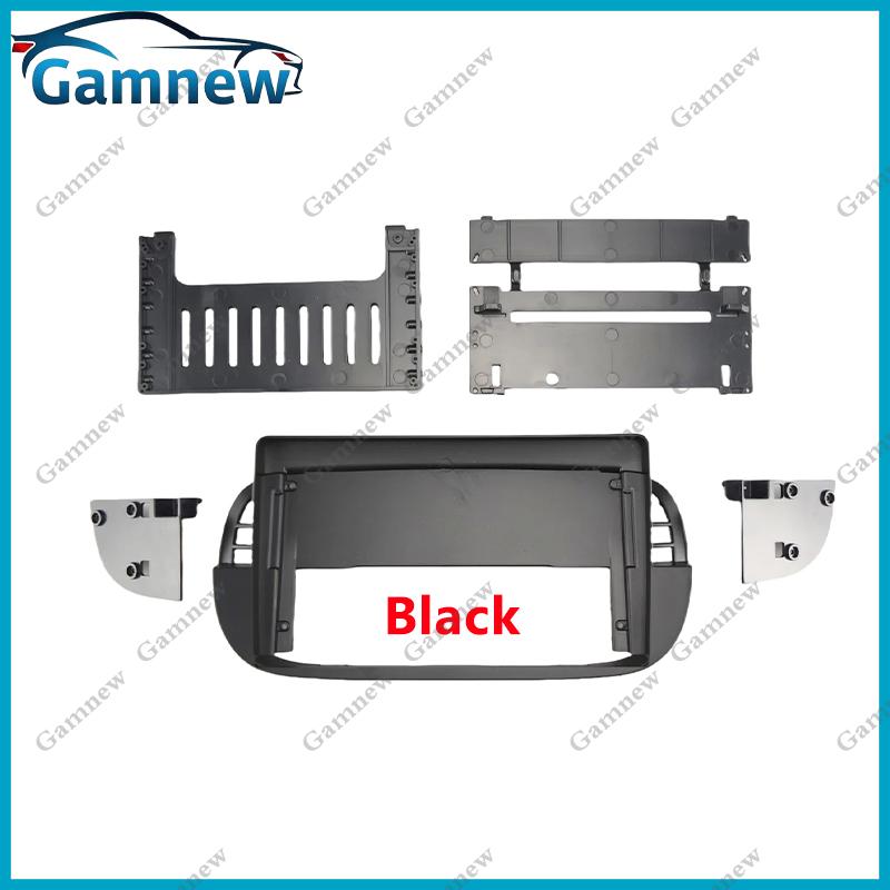 9 Inch Car Frame Cable Canbus Box Fascia Adapter Android Radio Dash Fitting Panel Kit For Fiat 500 2007-2015