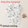 Newborn Baby Romper Jumpsuit With Pure Cotton Fabric For Infants And Toddlers
