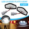 18 Led Car Number License Plate Lights Assembly Pure 6000K For Cr-V Fr-V Stream 12V Smd Number Lamp Led License Plate Light