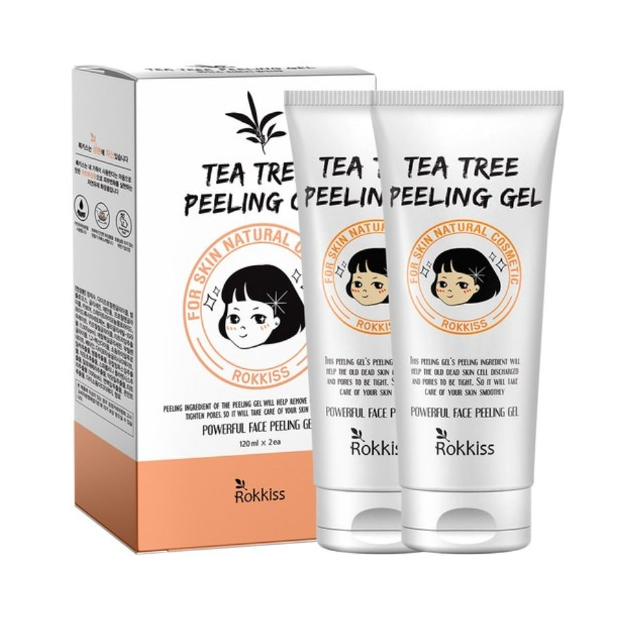 Rokkiss Tea Tree Peeling Gel 120ml 1Pc/2Pcs