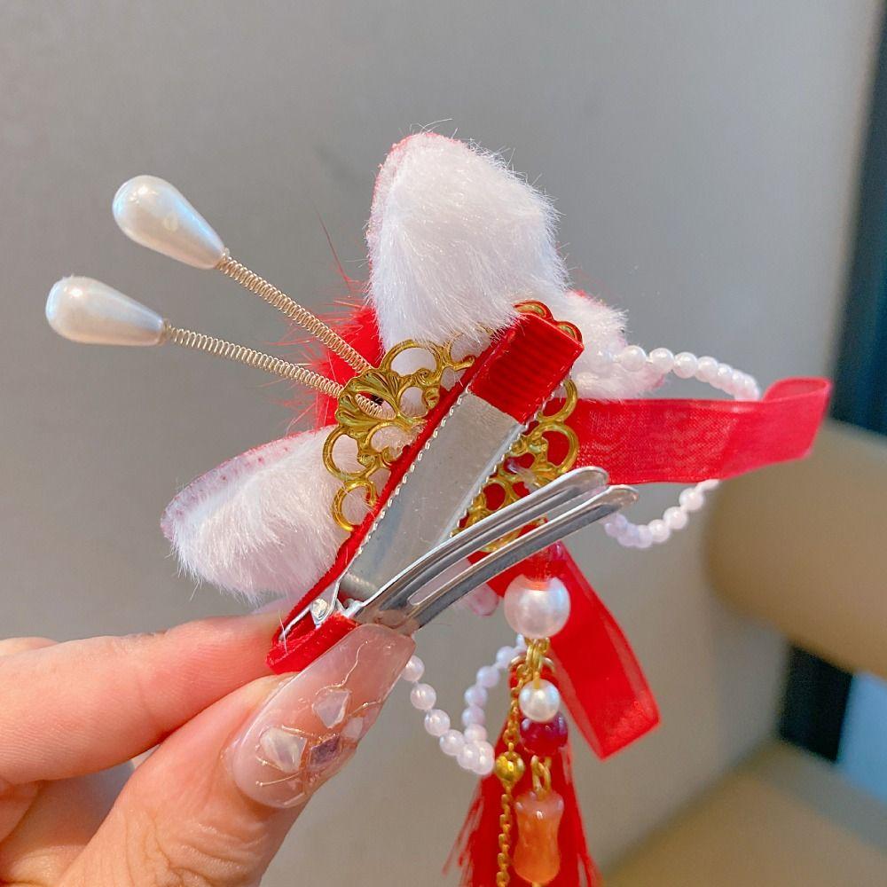 Китайский стиль детская новогодняя заколка для волос головной убор ханьфу старинный стиль заколка для волос дети