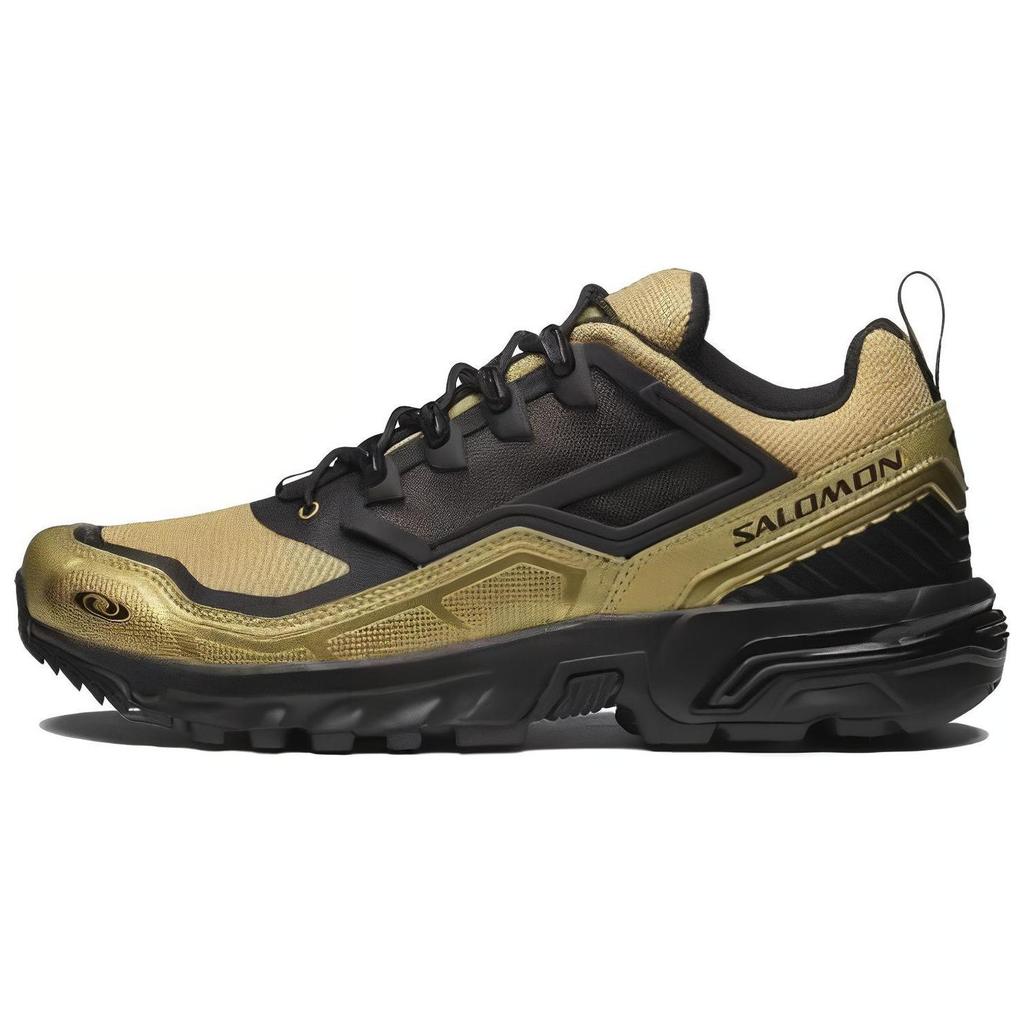 SALOMON Acs Pro Comfortable Versatile Durable Low-Top Outdoor Functional Shoes Men Shoes Gold Black 474356
