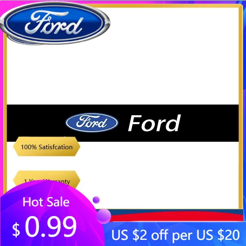 Новая автомобильная наклейка 2026 года Для Ford 1 шт. Водонепроницаемая наклейка на переднее и заднее стекло автомобиля, солнцезащитная наклейка на лобовое стекло Для Ford Focus 2 3 mondeo