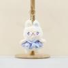 Plush Bunny Lovable Keychain Adorable Rabbit Bag Decoration Soft Pp Cotton Design