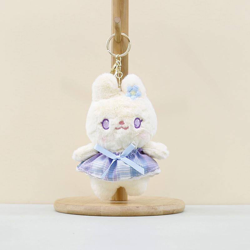 Bunny Plush Lovable Keychain Adorable Rabbit Bag Decoration Soft Pp Cotton Design